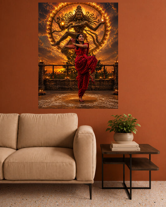 Nataraja | Classical Dance Wall Poster | 1 Poster