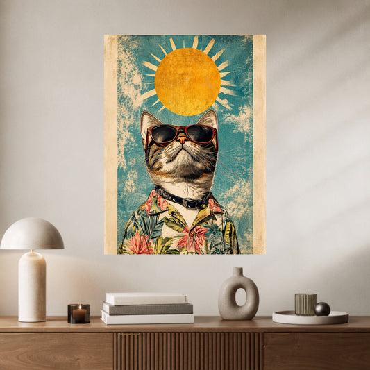 Cool Cat | Aesthetic Wall Poster | 1 Poster