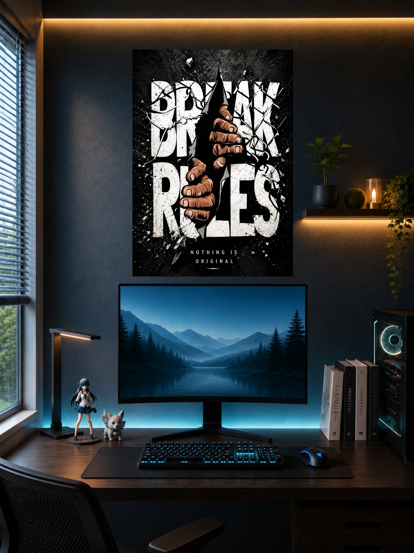 Break Rules | Attitude Wall Poster | 1 Poster