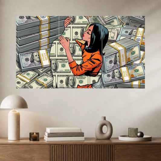 Money & Success | Motivational Wall Poster | 3 Poster