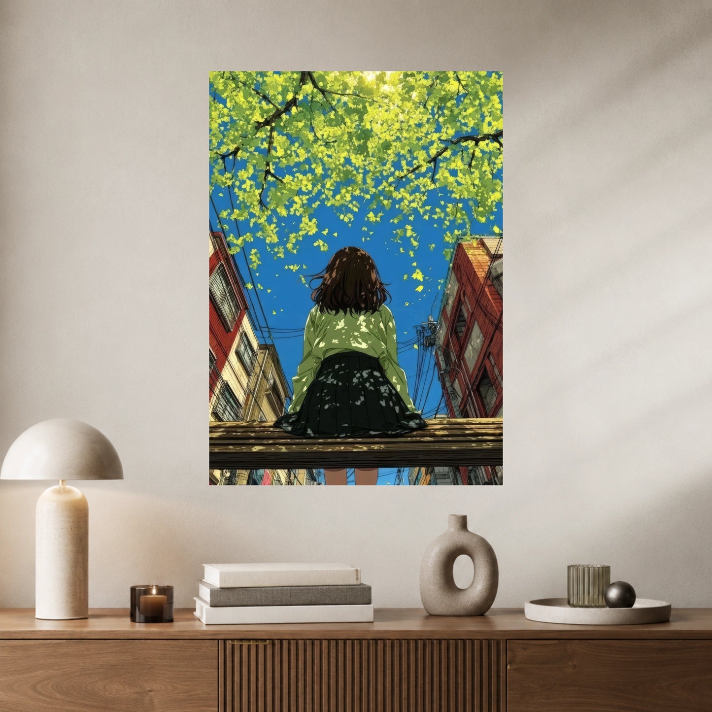 Anime Scenery Wall Poster | 1 Poster