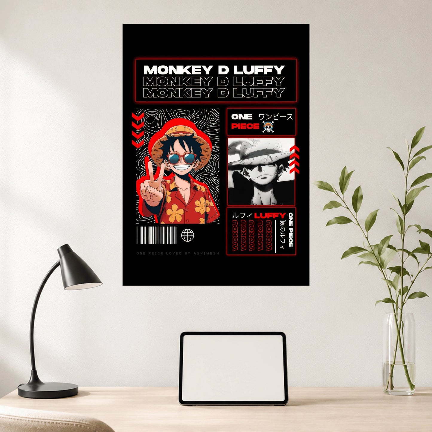 Monkey D. Luffy | Anime Wall Poster | 1 Poster