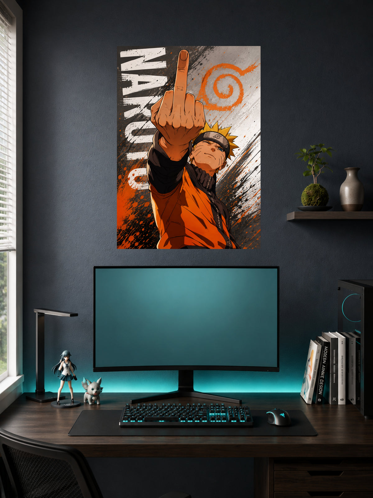 Naruto Uzumaki | Bold Anime Poster | 1 Poster