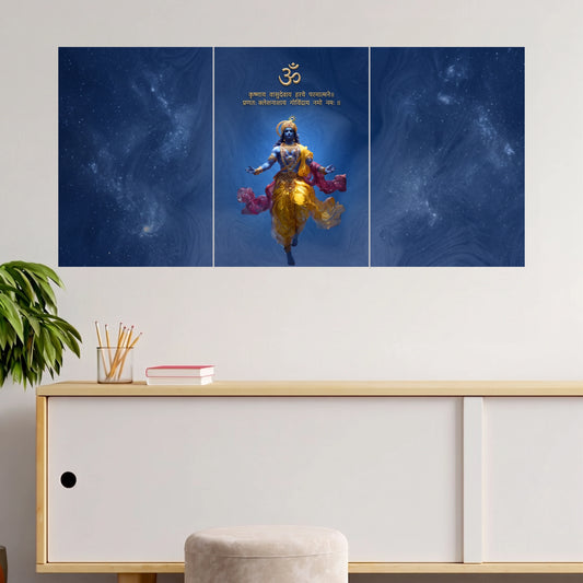 Lord Vishnu Divine Cosmic Form | Hindu Spiritual |  3 Posters