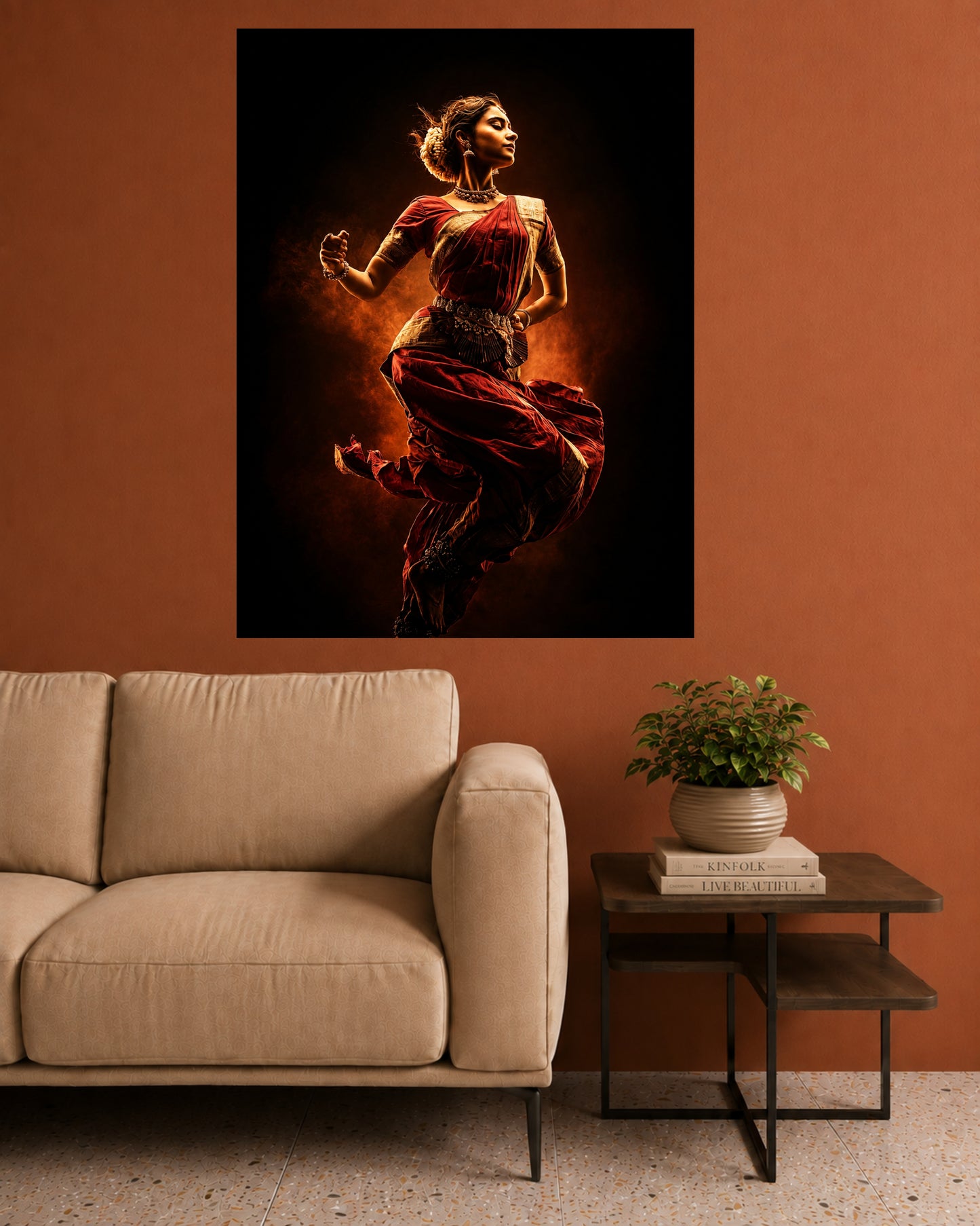 Indian Classical Dancer | Traditional Dance Wall Poster | 1 Poster