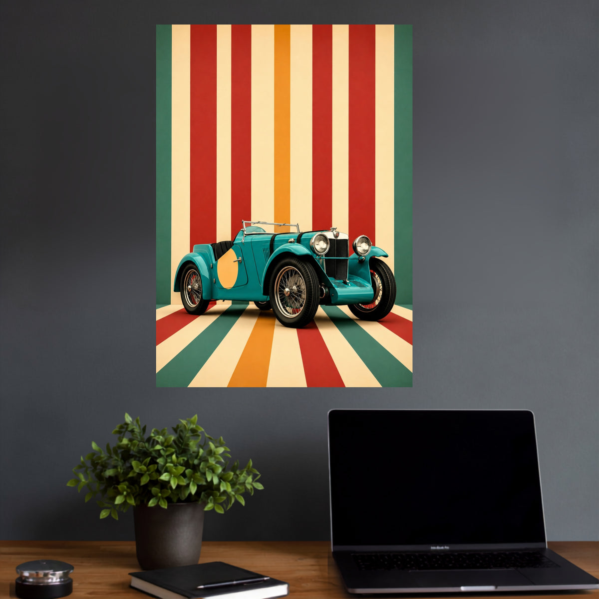 Vintage Roadster | Classic Car Wall Poster | 1 Poster