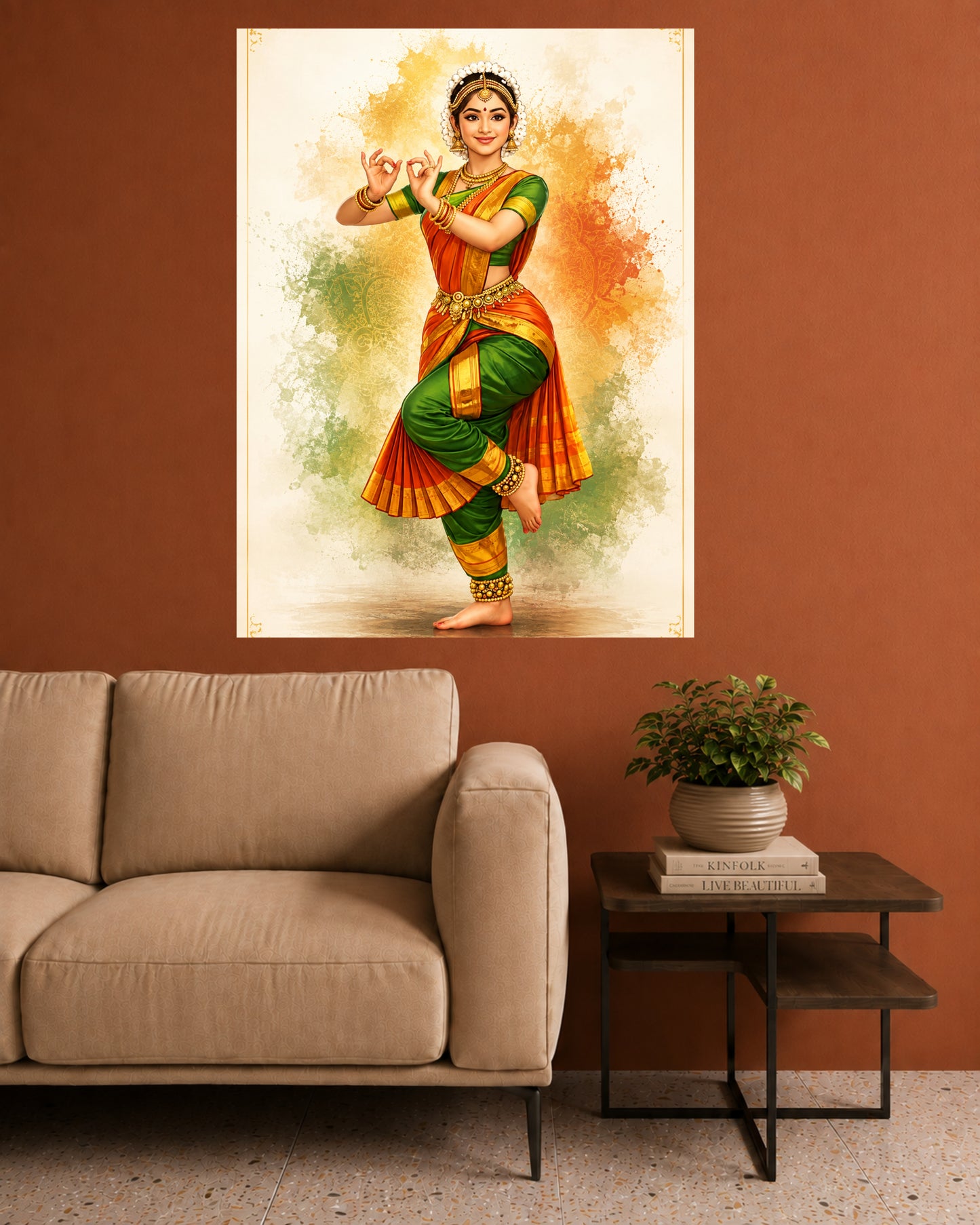 Bharatanatyam | Classical Dance Wall Poster | 1 Poster