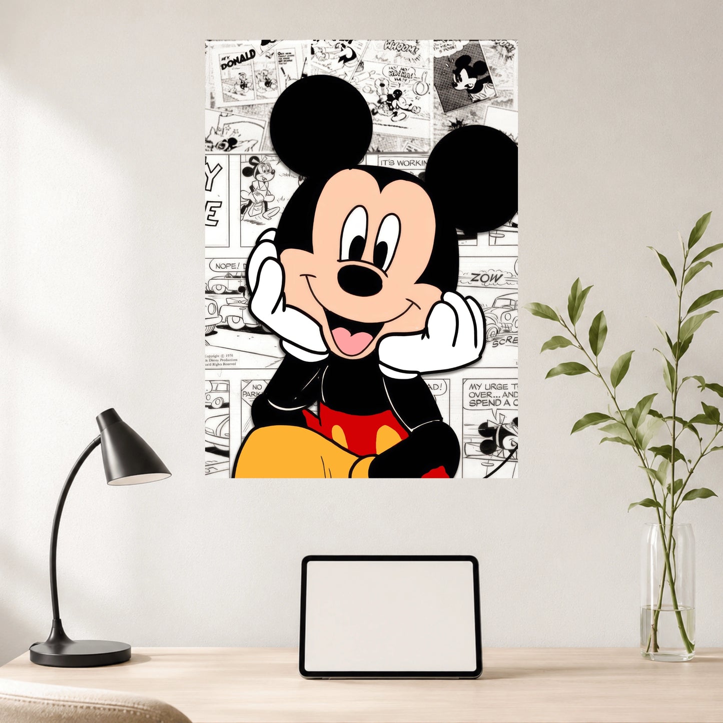 Mickey Mouse | Cartoon Wall Poster | 1 Poster