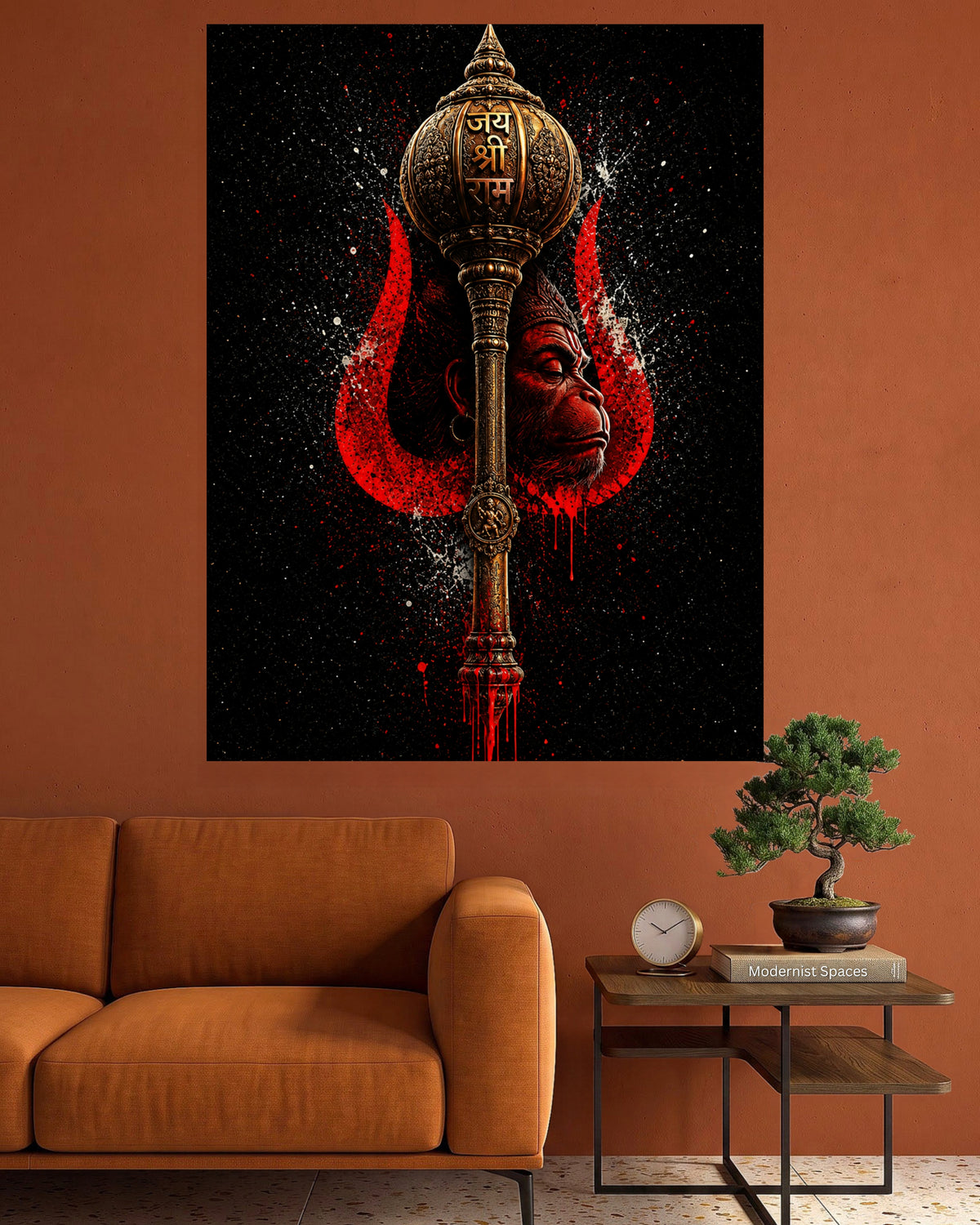 Lord Hanuman | Bajrangbali Wall Poster | 1 Poster