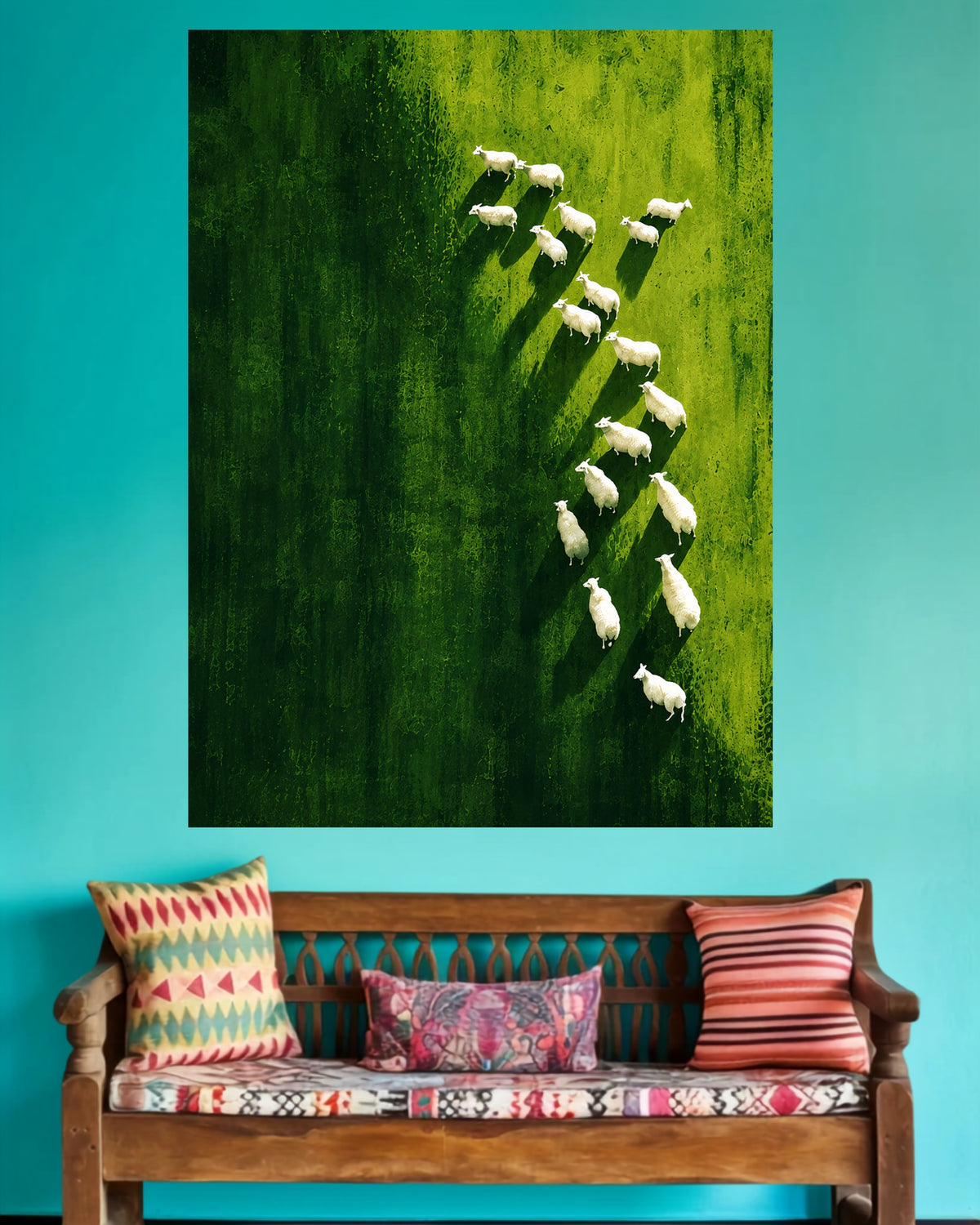 Green Pastures | Nature Wall Poster | 1 Poster