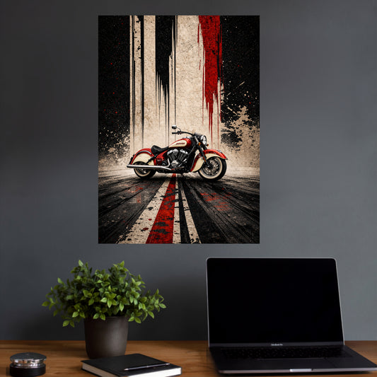 Royal Enfield Classic | Motorcycle Wall Poster | 1 Poster