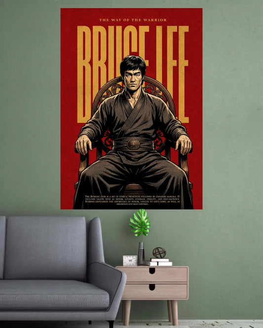 Bruce Lee | The Way of the Warrior Wall Poster | 1 Poster