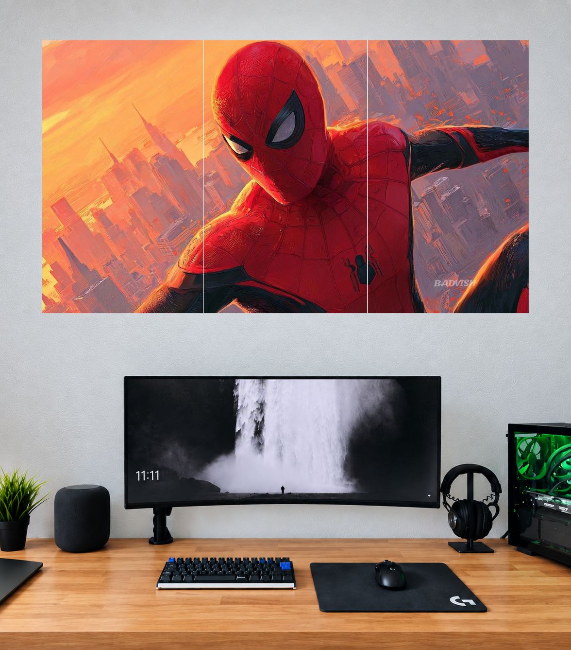 Spider-Man Sunset Swing | Marvel Wall Posters | 3 Posters