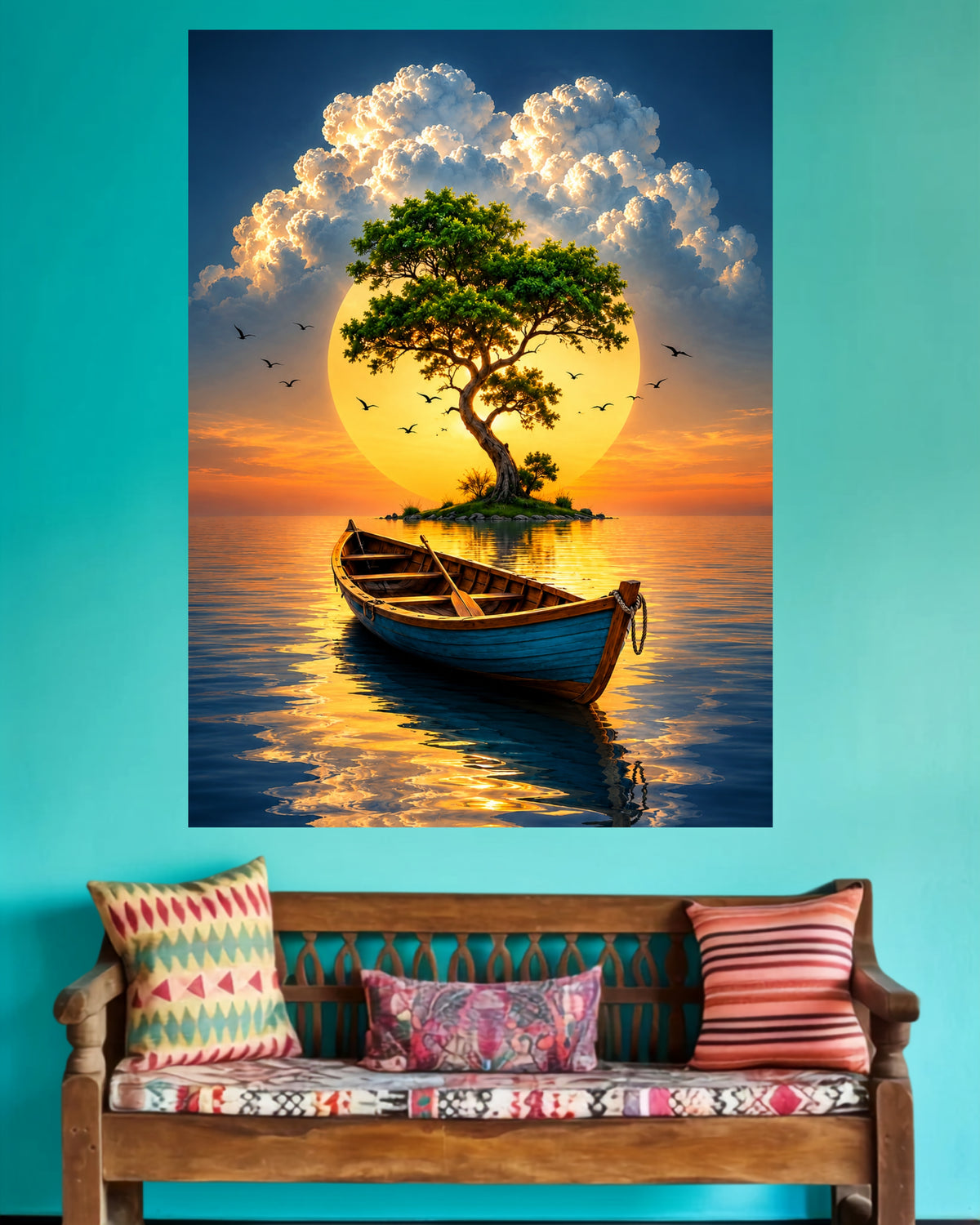 Sunset Serenity | Nature Wall Poster | 1 Poster