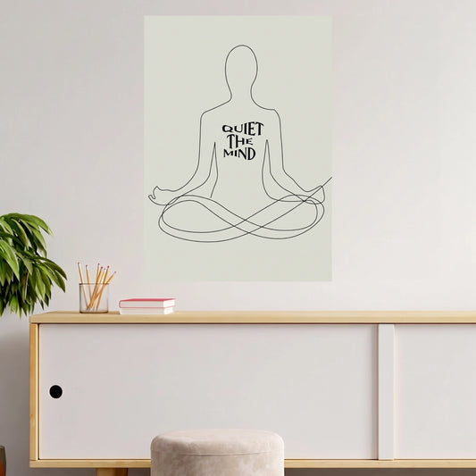 Quiet the Mind | Minimalist Meditation  | 1 Poster