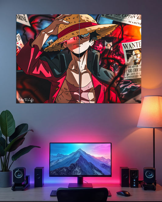 Monkey D. Luffy | One Piece Wall Poster | 2 Posters