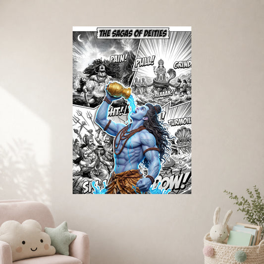 Lord Shiva | Devotional Wall Poster | 1 Poster
