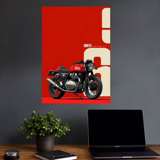 Royal Enfield | Classic Bike Wall Poster | 1 Poster