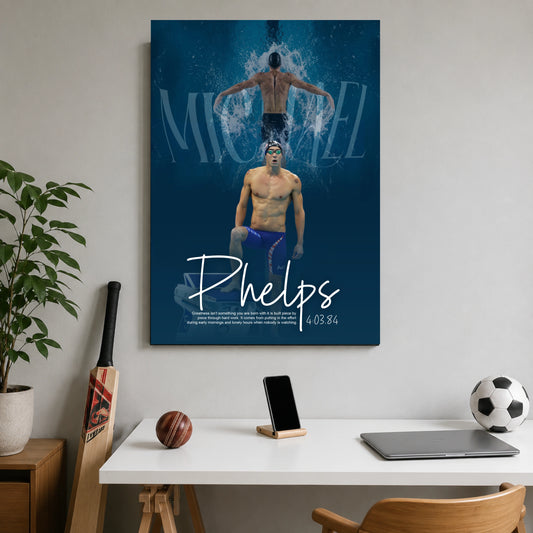 Michael Phelps | 23 Gold | Poster