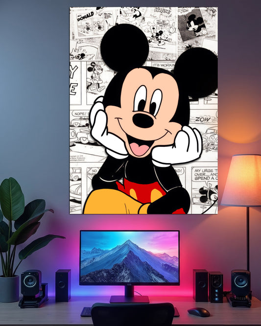 Mickey Mouse | Cartoon Wall Poster | 1 Poster