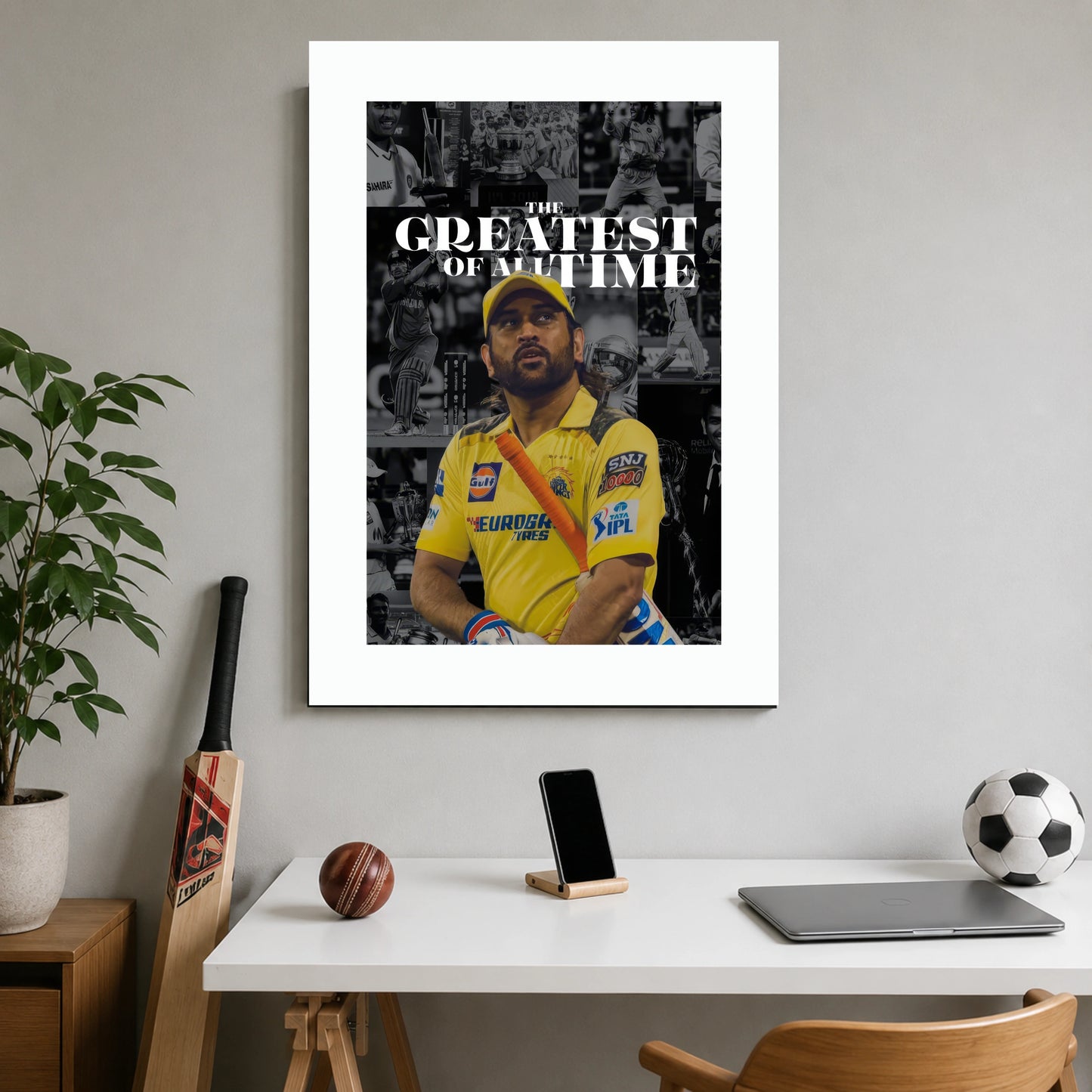 MS Dhoni | Greatest Of All Time | Poster