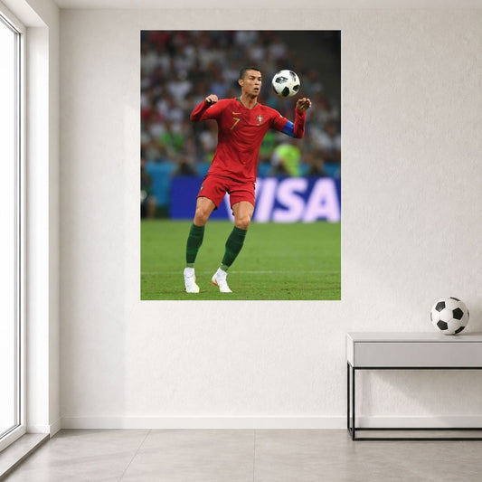 Cristiano Ronaldo 7 | Portugal Football Wall Poster | 1 Poster