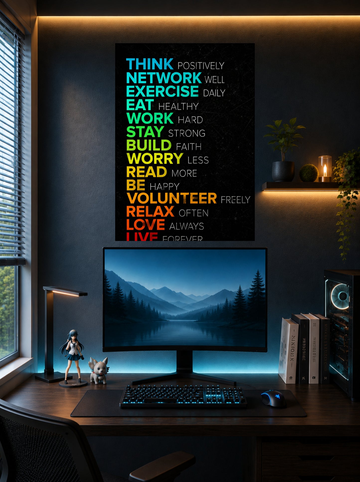 Positive Mindset | Motivational Wall Poster | 1 Poster
