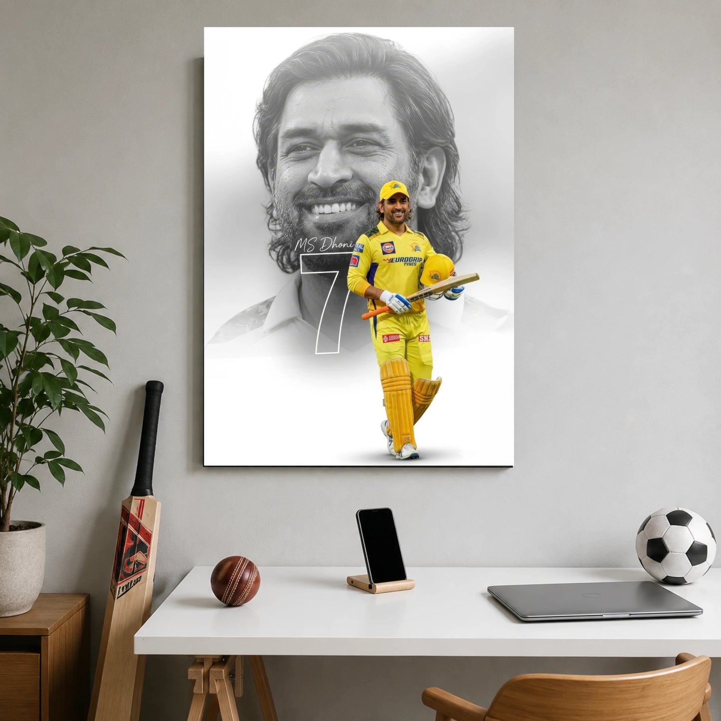 MS Dhoni | Captain Cool | Poster