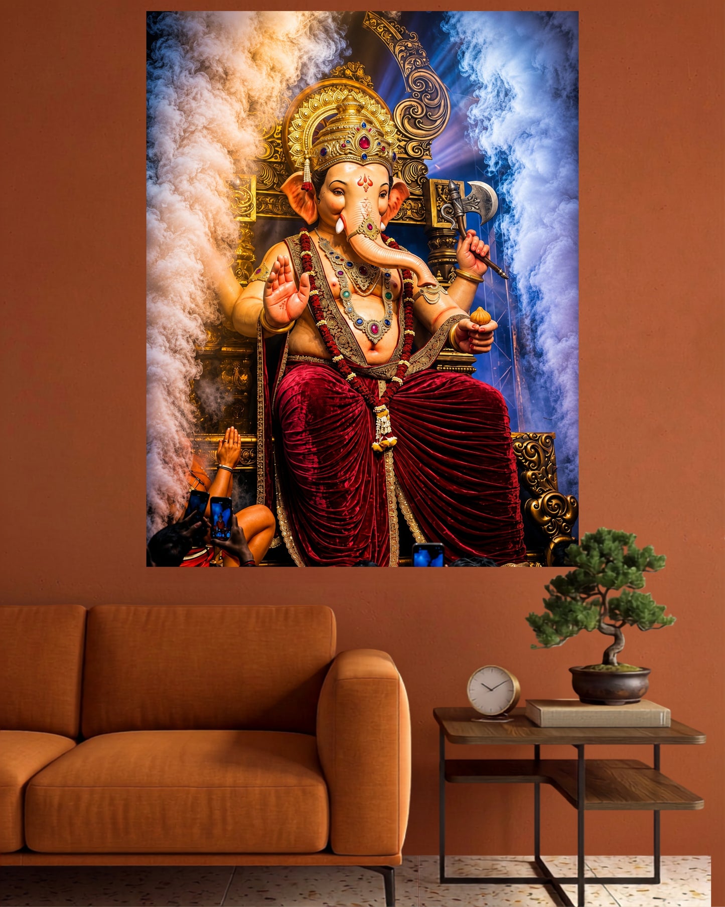 Royal Ganesha | Divine Blessings Wall Poster | 1 Poster