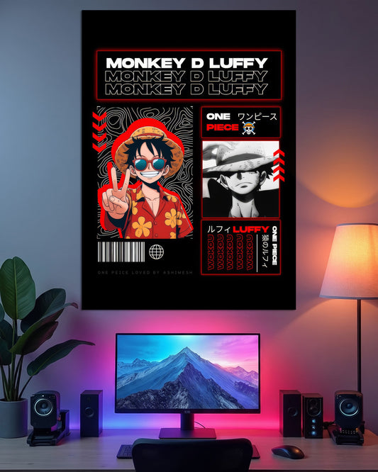 Monkey D. Luffy | Anime Wall Poster | 1 Poster