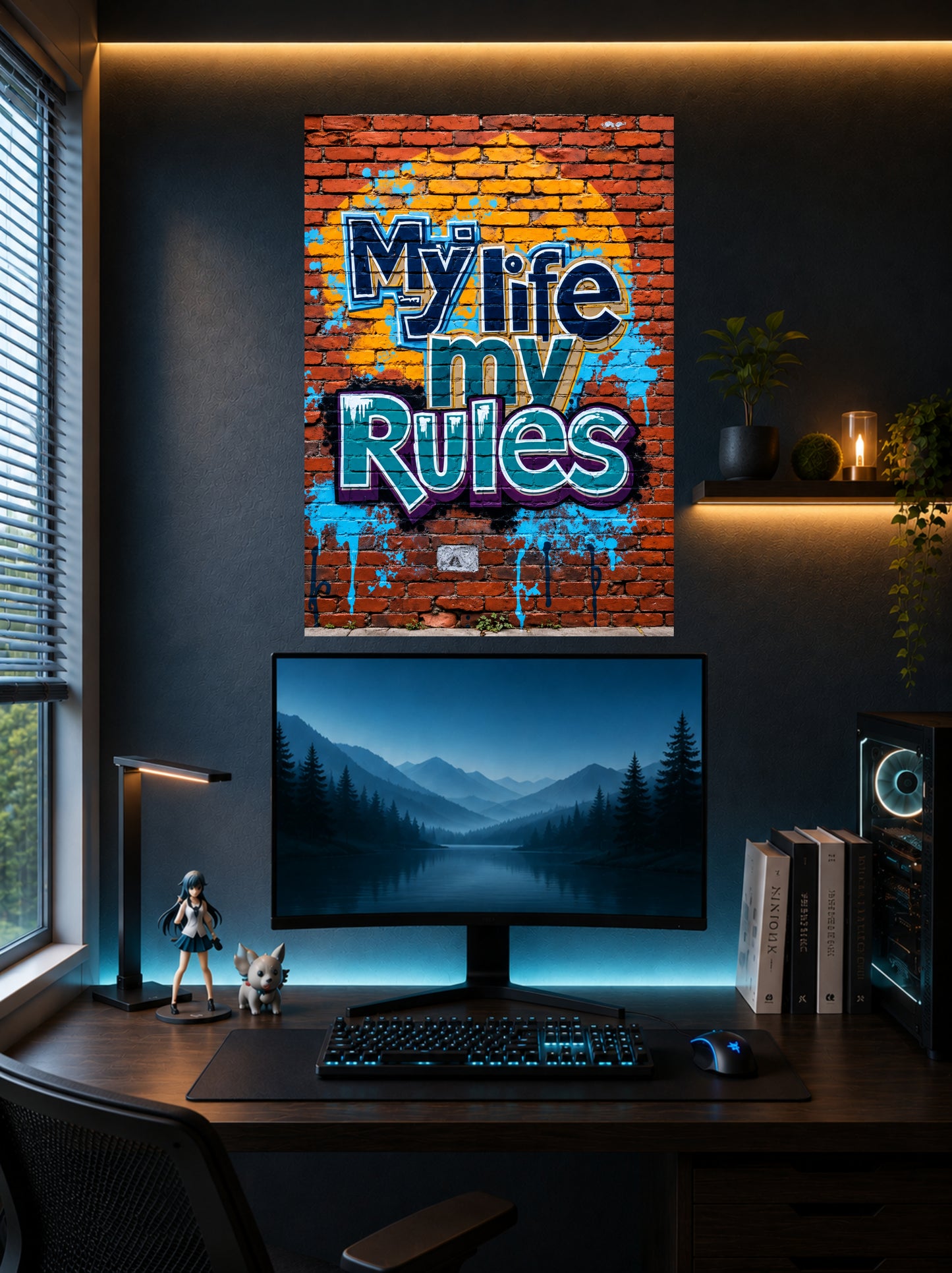 My Life My Rules | Attitude Wall Poster | 1 Poster