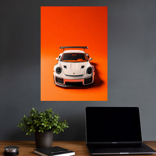 Porsche 911 GT2 RS | Sports Car Wall Poster | 1 Poster