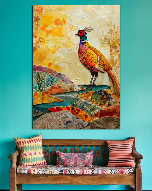 Pheasant Bird Art Wall Poster | 1 Poster