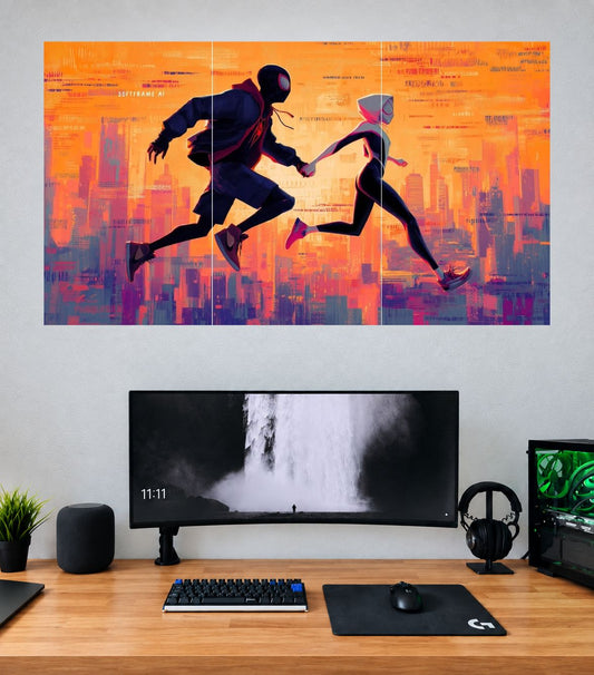 Miles Morales & Spider-Gwen | Marvel Wall Posters | 3 Posters