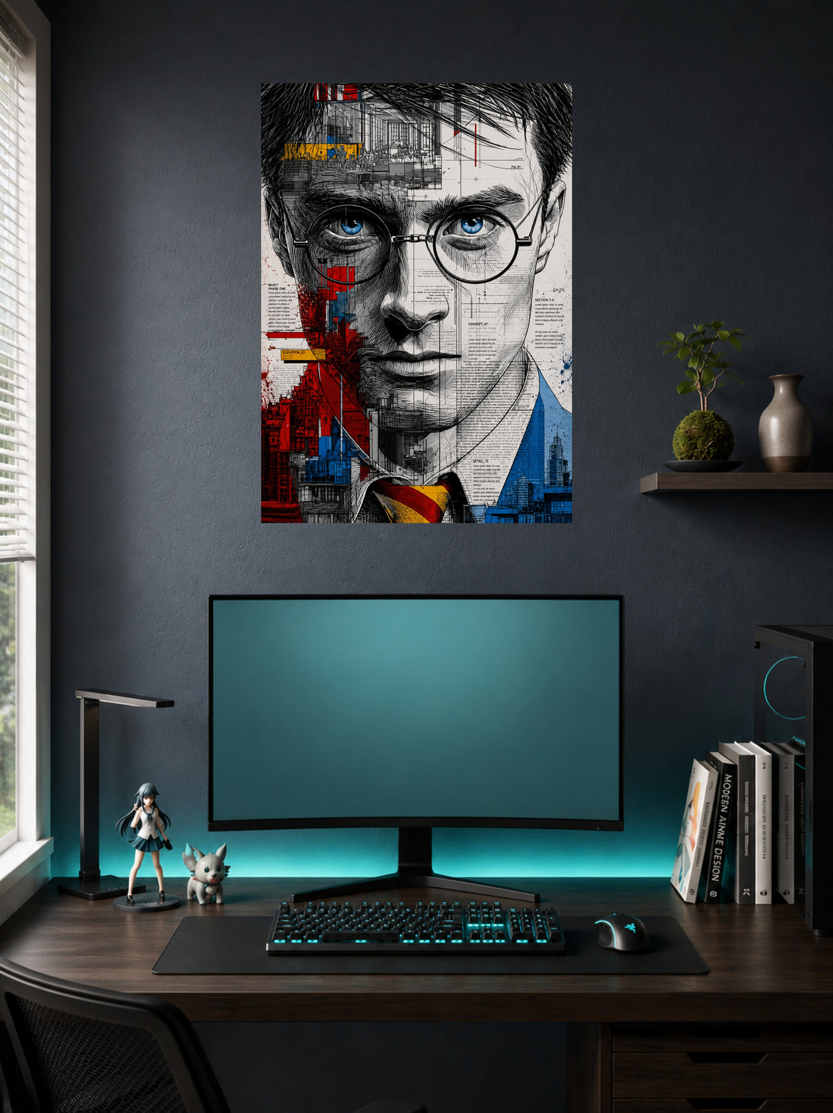 Harry Potter | Artistic Collage Poster | 1 Poster