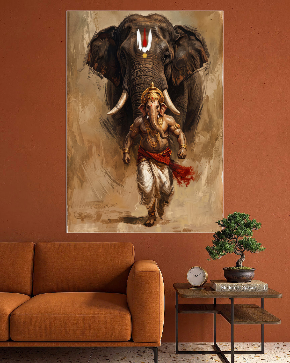 Ganesha | Elephant God | Spiritual Wall Poster | 1 Poster