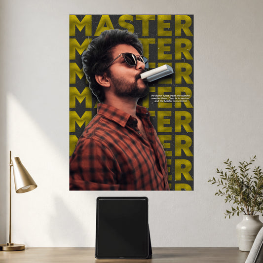 Master | Thalapathy Vijay Wall Poster | 1 Poster