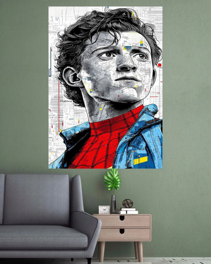 Spider-Man Peter Parker | Superhero Movie Wall Poster | 1 Poster