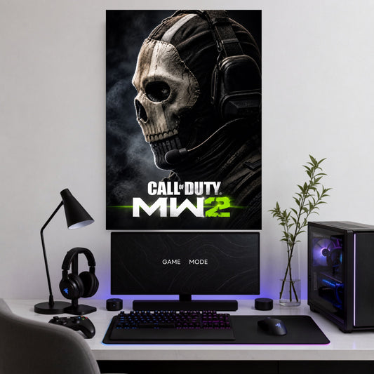 Call of Duty MW2 | Ghost Gaming Wall Poster | 1 Poster