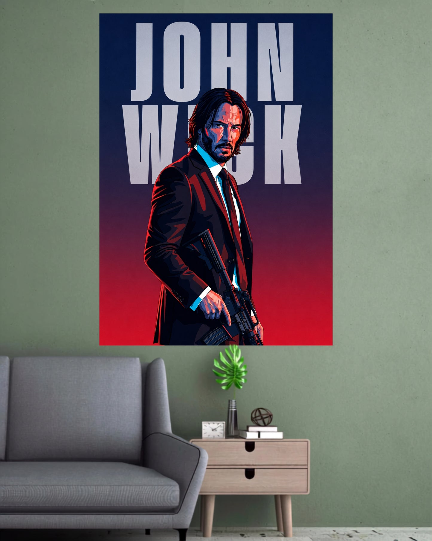 John Wick | Action Movie Wall Poster | 1 Poster