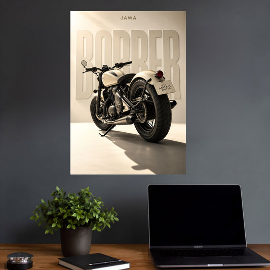 Jawa Bobber | Classic Motorcycle Wall Poster | 1 Poster
