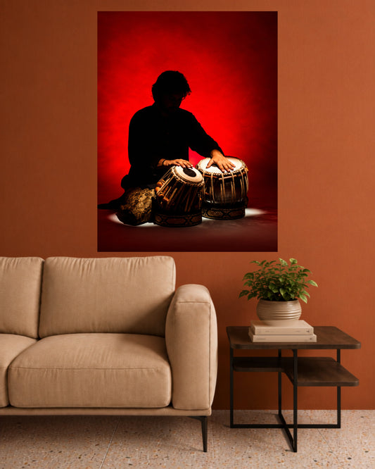 Tabla Player | Indian Music Wall Poster | 1 Poster
