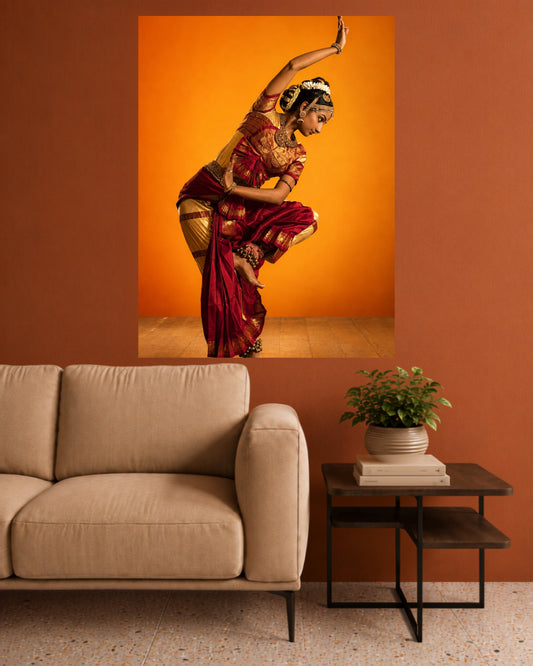 Bharatanatyam | Indian Classical Dance Wall Poster | 1 Poster
