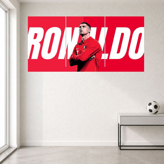 Cristiano Ronaldo | Football Wall Poster | 3 Poster