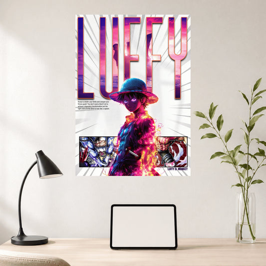 Luffy | One Piece Anime Wall Poster | 1 Poster