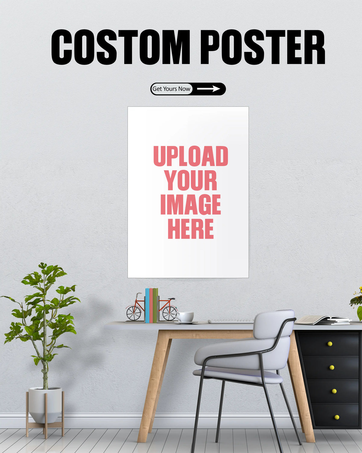 Custom Photo Poster | Upload Your Own Image | Personalized Wall Poster