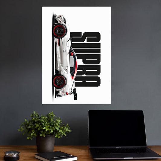 Toyota Supra | JDM Sports Car Wall Poster | 1 Poster