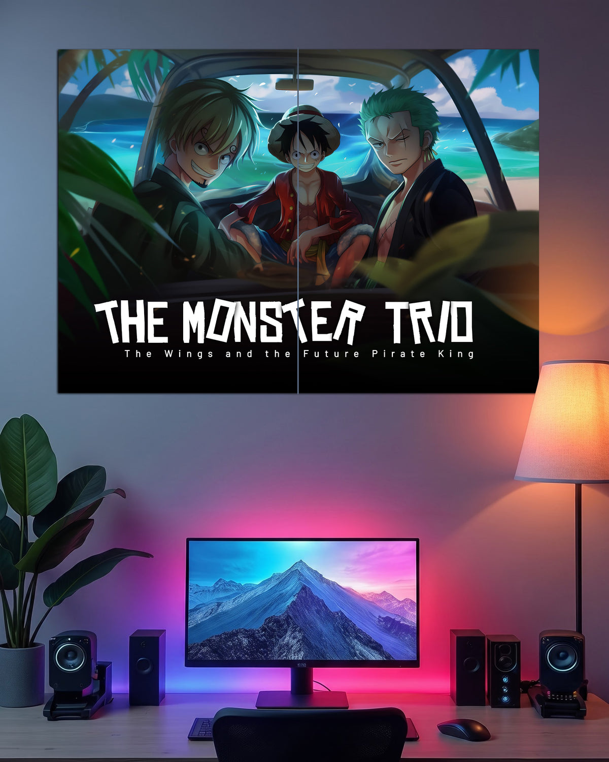 Monster Trio | One Piece Wall Poster | 2 Poster