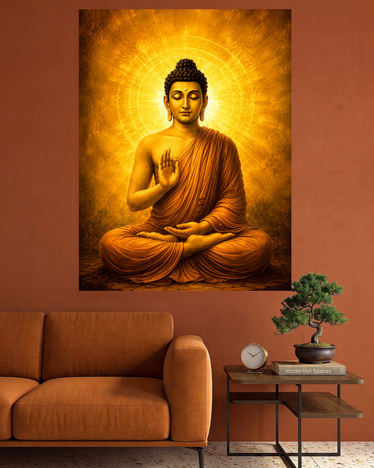 Lord Buddha | Meditation Wall Poster | 1 Poster