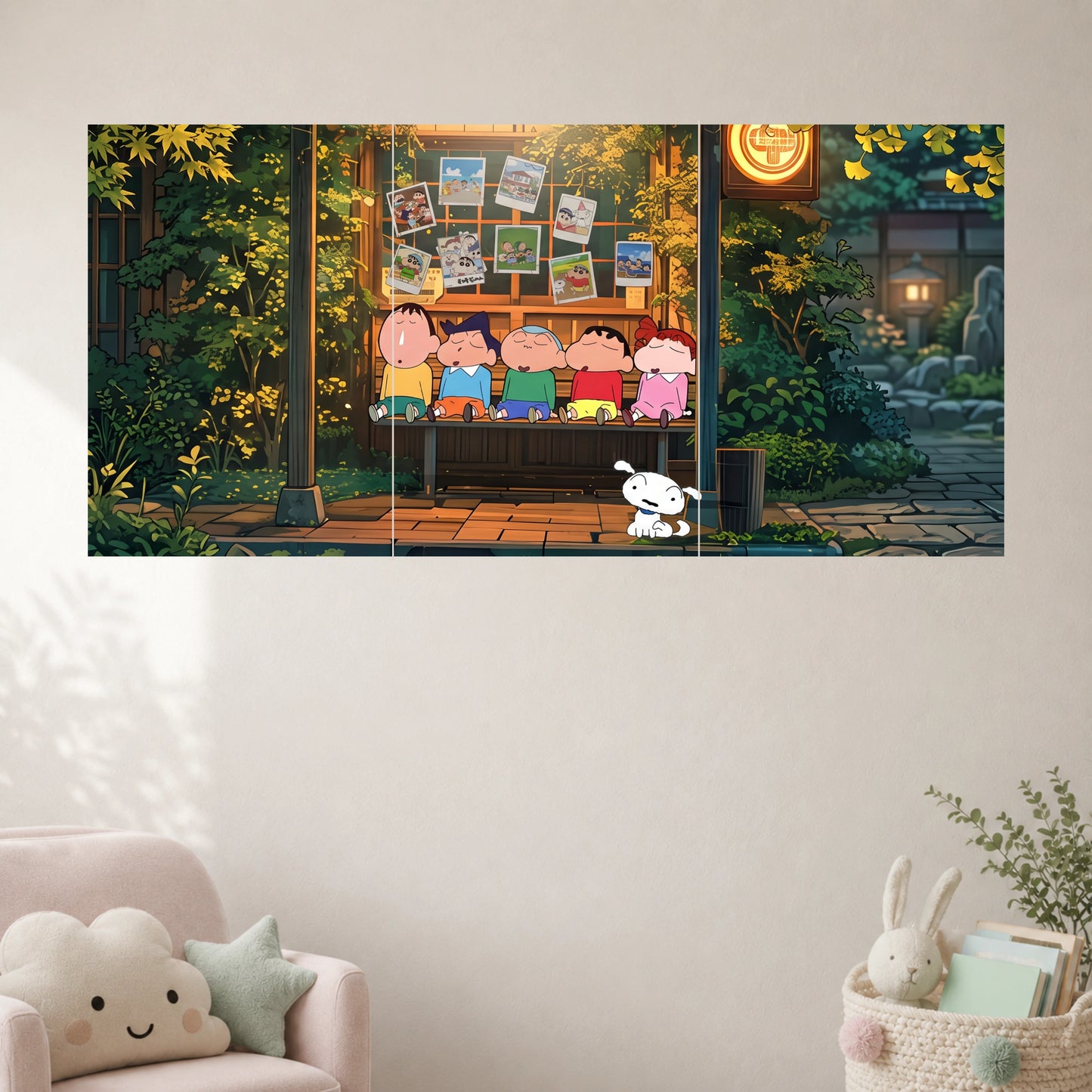 Shin-chan & Friends | Cute Cartoon Wall Poster | 3 Posters